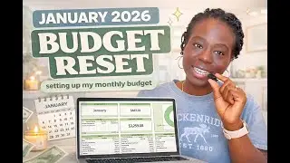 January 2026 Budget Reset 💸 | Plan My Month With Me