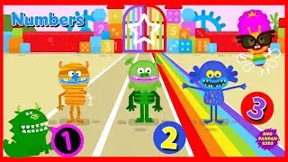 Teach your Monster to Learning Numbers video for kids |Boopanpankids