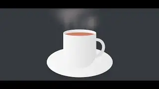 animated Hot tea using html & css css animation