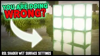 Minecraft: Как включить отражение поверхности в шейдерах BSL
