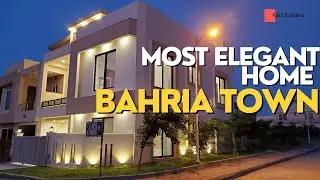 6.25 Marla Corner Designer House By Fast Builders. Bahria Town Phase 8 Rawalpindi-Islamabad Pakistan