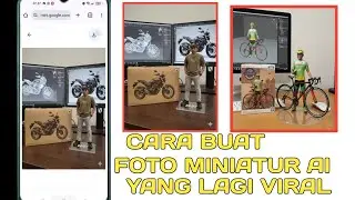 Cara buat foto miniatur AI yang lagi VIRAL