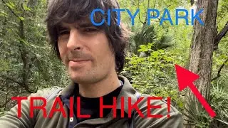 Hiking John Mahon Nature Park Beautiful North Florida Park Short Trail
