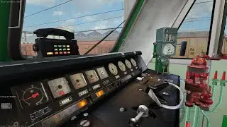 ZDSimulator, TWS 2.8 поездка на ЧС4квр