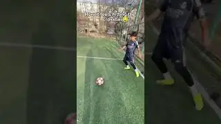 Hitting the crossbar #футбольныйчелендж #football #футболист #soccer #челленджы