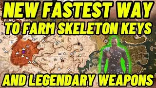 New fastest way to farm skeleton keys and Legendary weapons in Conan exiles
