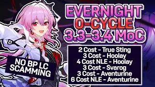 A lot MORE than just a Castorice Support | Evernight Main DPS vs 3.3 and 3.4 MoC