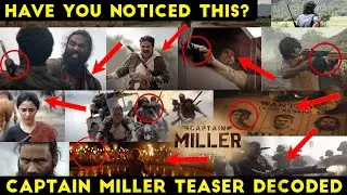 Captain Miller Teaser Decoding