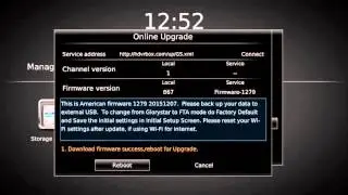 Updating GEOSATpro HDVR3500 Firmware