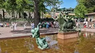 [4K] Millesg&aring;rden Stockholm 14.6.2025 - Skulpt&ouml;ren Carl Milles 150 &aring;r.