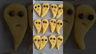 #halloween#biscotti#cookies#pastafrolla#fantasmini#sweet#dolcettooscherzetto#biscuits#dolci#ricette