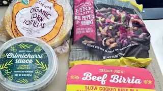 Trader Joe has the best camping meals!