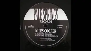 Niles Cooper - U Can Be
