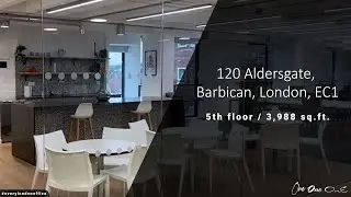 5th floor, 120 Aldersgate, Barbican, London, EC1 #EveryLondonOffice