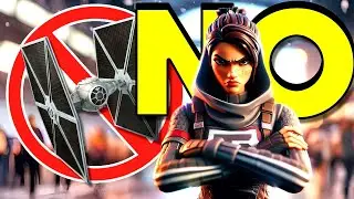 AS&Iacute; ES UNA PARTIDA SIN NAVES EN FORTNITE x STAR WARS
