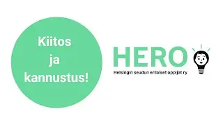 HERO Kiitos ja kannustus-video