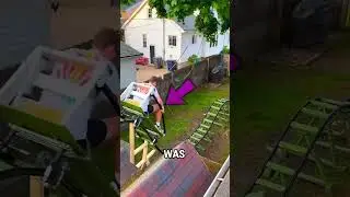 Boy Builds Backyard Roller Coaster