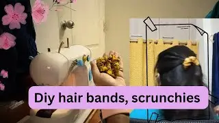 DIY Hair Bands & Scrunchies | Reuse Scrap Fabric Creatively