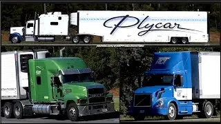 Truckspotting Kenworth W900 extended Sleeper AAA Cooper Volvo Green Mack 121024