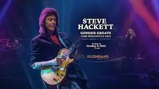 Steve Hackett | October 5, 2025 | Kleinhans Music Hall