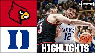 Louisville Cardinals vs. Duke Blue Devils | Full Game Highlights | ESPN College Basketball