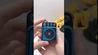 Smallest music player with speakers #entertainment#short#shorts