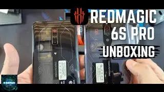 Распаковка и краткий обзор NUBIA REDMAGIC 6S PRO Tencent Edition