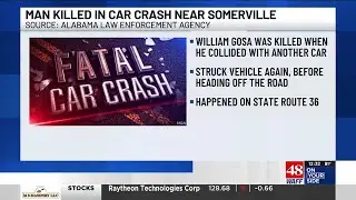 Falkville man killed in early morning two-vehicle wreck