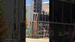 Sound horeg renteng renteng di gantung keren