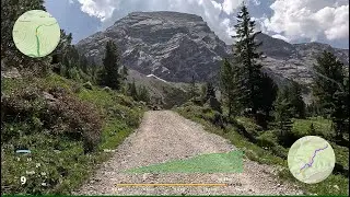 Fahrt vom Parkplatz Elmau zum Schachen