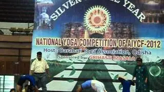 National Yoga Championship 2012 Cuttack ,Orissa