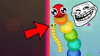 Wall Trap Troll Compilation Part 1-8 In Snake.io Funny Moments / Best Moments
