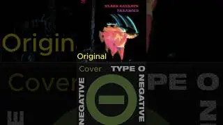 Paranoid | Black Sabbath vs Type O Negative | Metal Covers #10 #shorts #blacksabbath #typeonegative