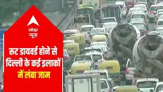 Route diversion post violent Kisan march causes long traffic jams in Delhi