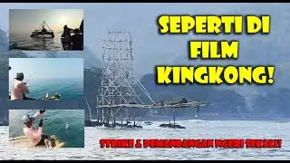 24 Jam Mancing di Bagan Laut Palabuhan Ratu! Strike Ikan Karang Siang-Malam 🔥