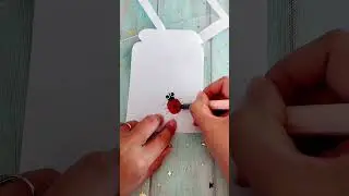 Leaf Art Craft 🐞 | Cute Ladybug Made from Leaves 🍃