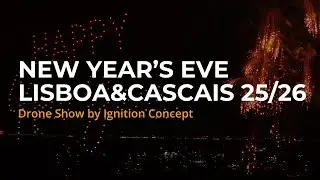 New Year's Eve Lisboa & Cascais - Drone Light Show by Ignition Concept