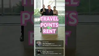 How to Get Travel Points on Your Rent! #budgettravel #travel #traveltips