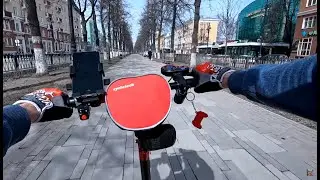 Kugoo M4 Pro plus. Путешествие от Сквера им. Вагнера до ТРЦ Планета. Пермь, 11.04.2024!