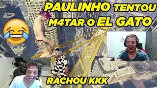 EL GATO ENCONTROU O PAULINHO O LOKO NO GTA RP! EL GATO LOS GRANDES E PAULINHO CIDADE ALTA RP!