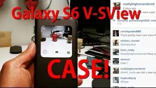 Galaxy S6 S-View Cover Review!