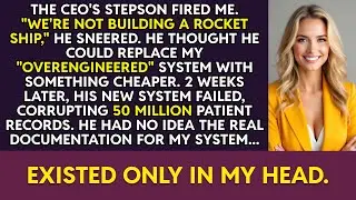 The CEO's Stepson Fired Me at a Conference
