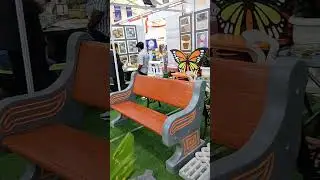 Rustic Park Charm: Clay Pot Trees, Cement Benches & 47 Seconds of Peace