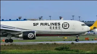 SF Airlines Boeing 767-300BCF B-1589 Takeoff from Narita 16R | NRT/RJAA