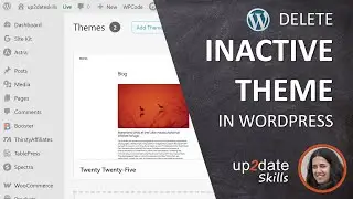 WordPress Tutorial | How to Delete an Inactive WordPress Theme