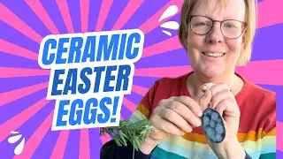 Glazes galore! Ceramic easter egg glaze combos.
