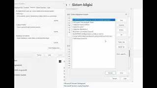 Windows path i&ccedil;ine Python Yolunu Eklemek || Add Python Path to Windows Path || Where Python