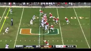 Tommy Streeter vs Virginia 2011