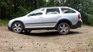 Skoda Octavia Scout diagonal test (mellow)