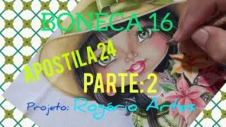 PINTANDO A BONECA 16. APOSTILA 24, PARTE: 2